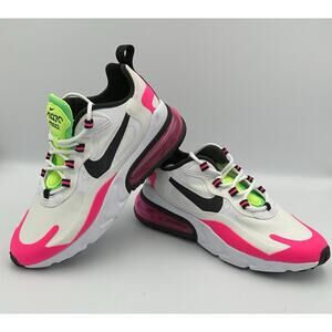 Nike Air Max 270 React ‘Hyper Pink’ CJ0619-101 Sz 7.5 W #102